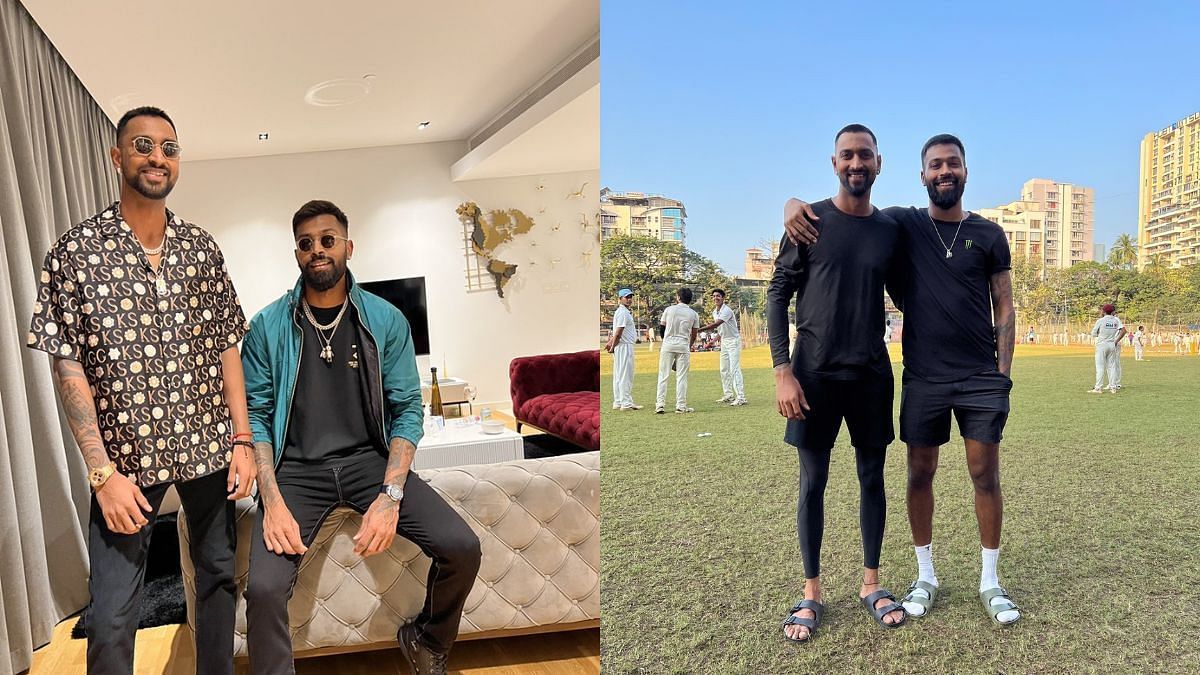 Hardik Pandya's brother